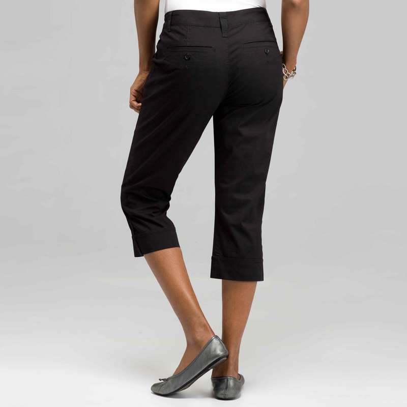 5 Pocket Cuffed Capri, , large image number 1