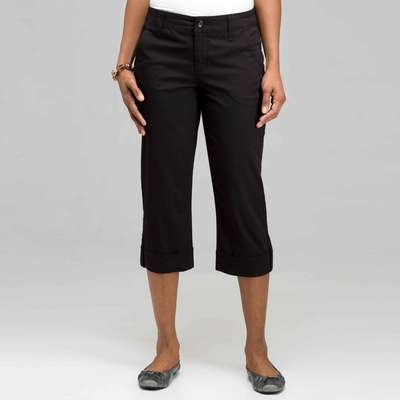 5 Pocket Cuffed Capri